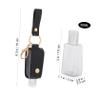 PACKOVE 1set Portable Keychain Hand Bottle Holder Refillable Travel Case for Soap Lotion Essential Oils for Outdoor Activities Camping and Daily Use view 2