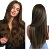 Full Shine Clip In Hair Extensions Real Human Hair view 1