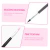 FRCOLOR 5Pcs Silicone Eyeshadow Brush makeup applicator lip applicator cleaning sponge Silica gel Makeup Eyebrow Lipstick eye makeup sponge eye blending Cosmetics Brush mix view 4