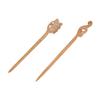 2 Pieces Retro Wooden Hair Sticks Hairpin, Chinese Style Hanfu Vintage Hair Fork Hair Chopsticks for Women Girl
