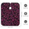 Breast Cancer Love Ribbon Barber Cape Hair Cutting Salon Haircut Capes Professional Hairdresser Apron for Men Women view 2