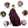Breast Cancer Love Ribbon Barber Cape Hair Cutting Salon Haircut Capes Professional Hairdresser Apron for Men Women view 3