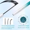 Ultra Fine Brush Black Mascara, For tiny and lower eyelashes, Small soft brush, No clumping, Waterproof, Lengthening(1 Pcs) view 3