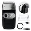 PRITECH Foil and Bald Shavers 2 in 1 Electric Shaver for Men Foil Blade and PopupTrimmer with Rechargeable 3 Adjustable Speeds Men's Shaver (Black Silver) view 1