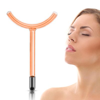 Electrode Wand Glass Tube Handheld Spare Parts Elitzia ETHB01 (Orange Y Shape)