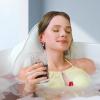 Poemland Luxury Thick Full Body Bath Pillows Mat & Cushion for Bathtub Headrest Neck Shoulder Support Comfort Relaxation Spa Accessories Perfect for a Spa Soak in Bathtub (White) view 2