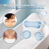 Poemland Luxury Thick Full Body Bath Pillows Mat & Cushion for Bathtub Headrest Neck Shoulder Support Comfort Relaxation Spa Accessories Perfect for a Spa Soak in Bathtub (White) view 4