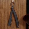 Beaupretty Wooden Handle Barber Razor Holder for Men Shaving Vintage Style Multipurpose Manual Razor for Beard and Face view 2