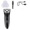 Head Shavers for Bald Men, Waterproof LCD Display Electric Shaver Beard Electric Razor For Men Facial Stubble Shaving Machine Rechargeable view 2