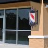 Barber Pole LED Light,28'' Barber Pole, Hair Salon Rotating Red White Blue LED Strips, Waterproof Save Energy Light, Wall Mount Barber Shop Open Sign view 3