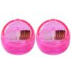 FOMIYES 2pcs Nail Drill Bit Cleaning Brush Ergonomic Dust Removal Tool for Professional Manicure Pedicure Portable Soft Stiff Bristles for Nail Art Accessories view 1