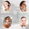 ATYUJKB Makeup Mirror Wall Mounted, Bathroom Shaving Vanity Mirror, 360 Swivel Vanity Mirror, 6 inch Wall Mounted Magnifying Makeup Mirror, Retractable Cosmetic Mirror (Black 5X) view 3
