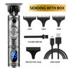 Amebee Hair Trimmer Grooming Electric Hair Cutter Hair Clippers Professional Waterproof Rechargeable Close Cutting T Blade Trimmer USB Rechargeable Cordless Guide Combs Barber Shaving Machine view 4