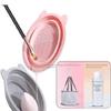 DOOKAA Makeup Brush Cleaning Equipment Silicone Cleaning pad Folding dishwashing Beauty Tools Cleaning Brush pad view 1