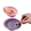 DOOKAA Makeup Brush Cleaning Equipment Silicone Cleaning pad Folding dishwashing Beauty Tools Cleaning Brush pad view 2