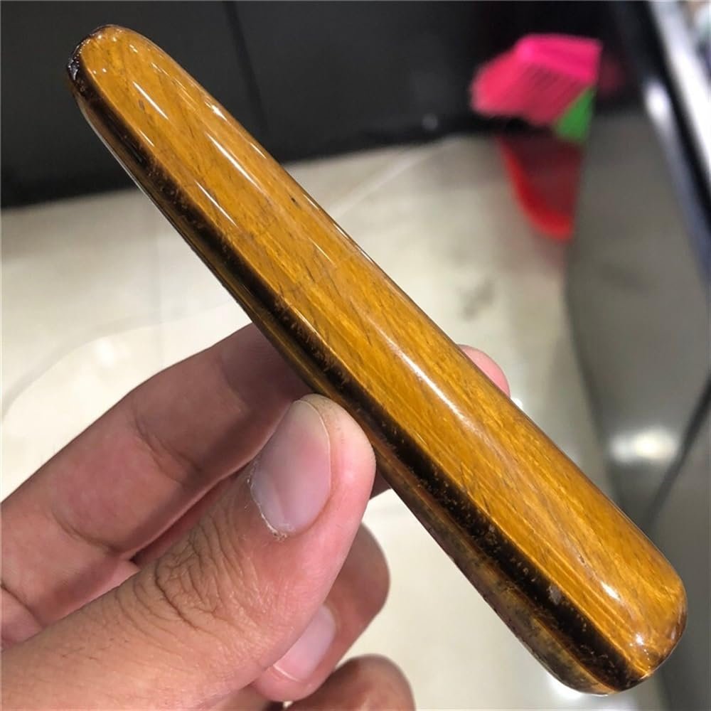 AtkitS Natural Tiger Eye Crystal Aura attracts Wealth (Size : 1pcs)
