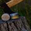 MOLFAR'S Carpatian Handmade ECO 100% Pure Beard wax Premium. Coniferous power Recipe 3.21.5 Jasmine Pine Fir Bees Wax and Grape Oil by Ukrainian Masters | For All Beards Types | 1.01fl oz view 2