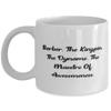 Beautiful Barber 11oz 15oz Mug, Barber. The Kingpin. The Dynamo, Sarcastic Gifts for Men Women from Coworkers, Birthday Gifts, Barber scissors, Barber clippers, Barber cape, Barber apron, Barber pole, view 1