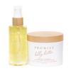 Promise Stretch Mark Prevention Kit, Scars and Dry Skin, Ultra-Hydrating Stretch Mark Cream and Stretch Mark Oil for Pregnant Women, Vegan, Non-Toxic, Set view 1