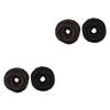 Beaupretty 4pcs Donut Hair Bun Makers Easy Use Styling Tool for Elegant Updos Suitable for All Hair Lengths for Creating Buns Ponytails and More view 1