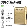 Supreme Trimmer Solo Single Foil Shaver for Pocket | 150 Min Runtime Cordless use, Powerful USB-C Mini Travel Razor for Professional & Home use | STF101 view 2
