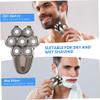 FRCOLOR Electric Shaver for Men Multifunctional Bald Trimmer Beard Hair Removal Machine Cordless Rechargeable Grooming Kit for Cutting Trimming view 3
