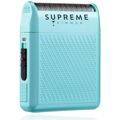 Supreme Trimmer Solo Single Foil Shaver for Pocket | 150 Min Runtime Cordless use, Powerful USB-C Mini Travel Razor for Professional & Home use | STF101