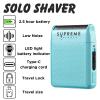 Supreme Trimmer Solo Single Foil Shaver for Pocket | 150 Min Runtime Cordless use, Powerful USB-C Mini Travel Razor for Professional & Home use | STF101 view 2