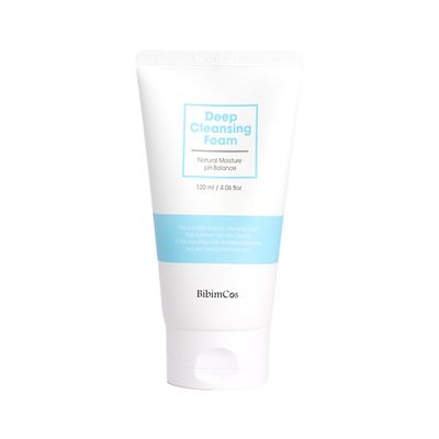 Bibimcos Deep Cleansing Foam 120ml - Gesichtsreiniger Schaum