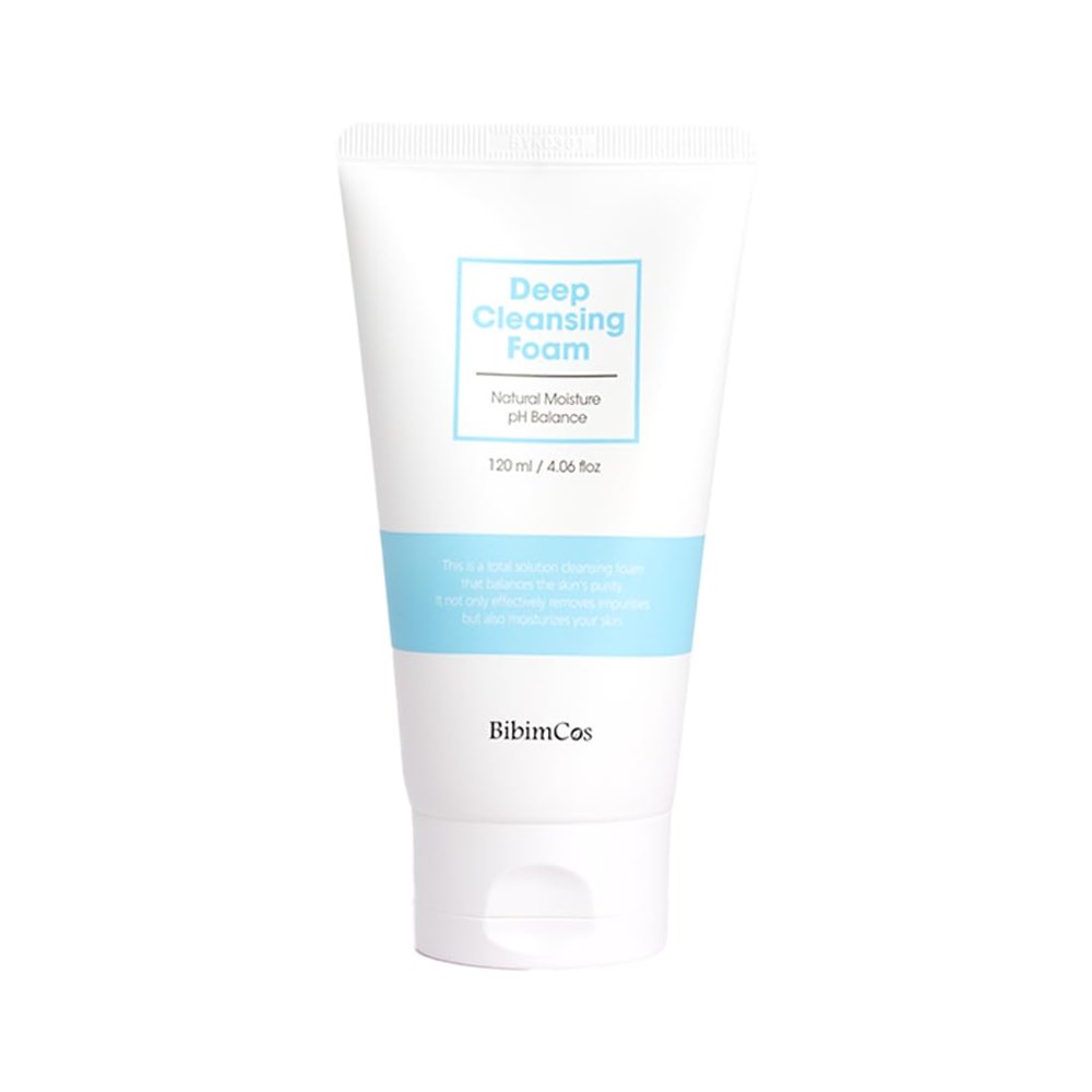 Bibimcos Deep Cleansing Foam 120ml - Gesichtsreiniger Schaum