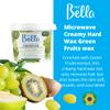 Depil Bella Hair Removal Bundle - 2 White Chocolate & 2 Green Microwave Hard Wax | 100 Wooden Sticks | 2 Pre-Waxing Astringent 60 ml | 2 Wax-Off Oil 60 ml | Convenient Storage Case view 3