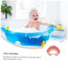 2pcs Baby Shampoo Caps Adjustable Hair Washing Hats Toddlers Kids Protective Visor Shield Eyes Ears Cute Crown Design view 4