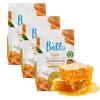 Depil Bella Brazilian Hard Wax Beads Honey 2.2 lbs for Hair Removal | Professional Hair Removal | Body and Face Wax Beads | All Skin and Hair Types | Natural Ingredients | Honey Extract (3 PACK) view 1