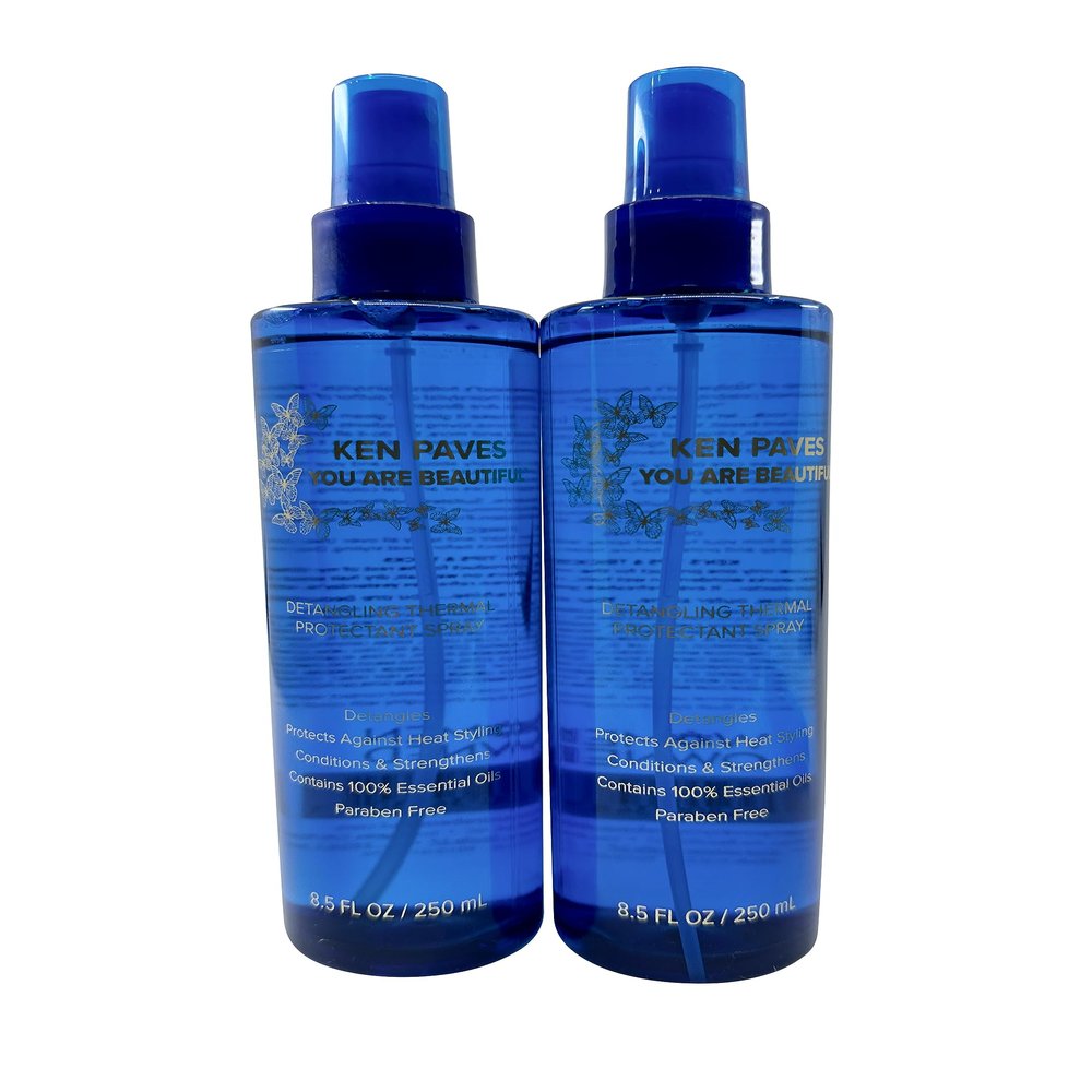 Ken Paves You are Beautiful Detangling Thermal Protectant Spray 8.5 OZ Set of 2
