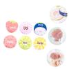 FRCOLOR 6pcs Elastic Bathing Caps Shower Caps for Hair Care Cooking Home Cleaning Lightweight Comfortable Fruit Pattern Design for Travel Random Style view 4