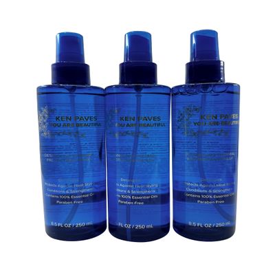 Ken Paves You are Beautiful Detangling Thermal Protectant Spray 8.5 OZ Set of 3