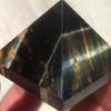 AtkitS Natural Blue Tiger Eye Pyramid, Healing Natural Quartz Pyramid (Size : 30-40MM) view 1