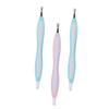 FRCOLOR 3pcs Stainless Steel Dead Skin Fork Multi-Functional Nail Art Tool for Cuticle Removal and Manicure for Salon and Home Use view 1