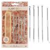 5 Pc Blackhead Acne Comedone Pimple Blemish Extractor Remover Stainless Tool Kit Bump Spot Whitehead Popper Blemish Extracting Beauty Essentials Facial Face Extracting Clogged Pores Assorted Tools view 1