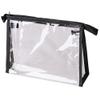 1 Cosmetic Case Makeup Bag Clear Storage Organizer Travel Vinyl Container Pouch 8"x1.5"x6" Travel Holder Make Up Purse Water Resistant Storage TSA Carrier Portable Waterproof Toiletries Products view 1