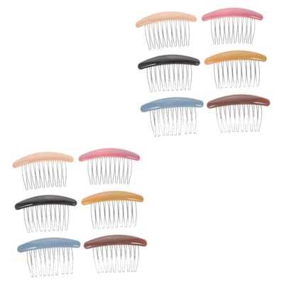 FRCOLOR 12pcs Elegant Women Hair Combs Decorative Hair Accessories for Wedding Curly Comb
