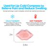 (10 PCS) Lip Ice Pack Ice Compress After Lip ice Treatment, Reusable ice pad for Cosmetic, Lip Shape ice Pack to Relieve Pain and Relax Lips, Anti-Aging Lip Care ice Pack to Reduce Lip Swelling view 3