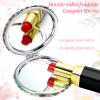 Pinkunn 24 Pcs Thank You Teacher Gifts Inspirational Compact Mirror Appreciation Gift Handheld Double Sided Magnifying Round Portable Pocket Small Travel Makeup Purse Mirror for Women Girl Coworker view 2