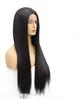ArQray Wigs Long Wave Silky Heat-Resistant Synthetic Wig Natural Look Party Crochet lace Wig Half Wig (Color : 24 Inches) view 3