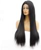 ArQray Wigs Long Wave Silky Heat-Resistant Synthetic Wig Natural Look Party Crochet lace Wig Half Wig (Color : 24 Inches) view 4