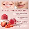 Lip Scrub & Lip Mask Set, Overnight Treatment Lip Care Products, Daily Lip Gift Set for Girls, Moisturize & Nourish, Dry Cracked Lips, Intense Hydration with Vitamin C, Overnight Lip Mask view 3