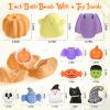 9 Pack Halloween Bath Bombs for Kids, Halloween Bubble Kids Bath Bombs with Surprise Toy Inside, Halloween Treat Bags Gifts for Kids Girls Boys view 3