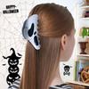 QQLady Halloween Hairpin, Halloween Spooky Hair Claw, Halloween Ghost Face Hair Claw Clip for Women (1PCS-A,M) view 2