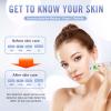 VOOADA LCD Digital Precision Skin Oil Content Analyzer, Moisture Tester Skin Monitor Detector, Face Care Tool for Beauty Salon Spa Gift for Girl Women view 2