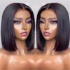 Wjnvfioo Wear And Go Bob Wigs For Women Human Hair Straight Glueless Wig Human Hair Wigs Pre Cut Lace Wig view 4